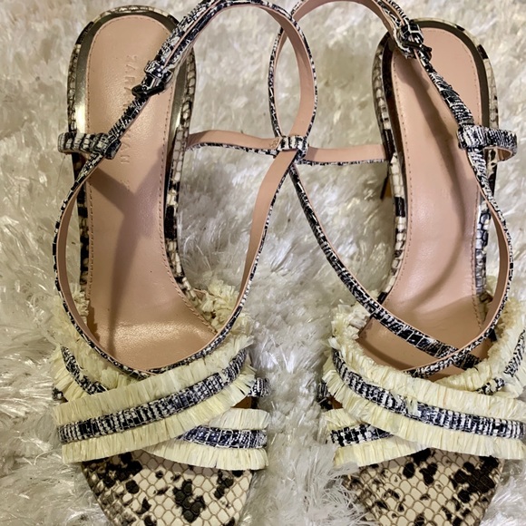 Zara Strapped Heels - Picture 1 of 3